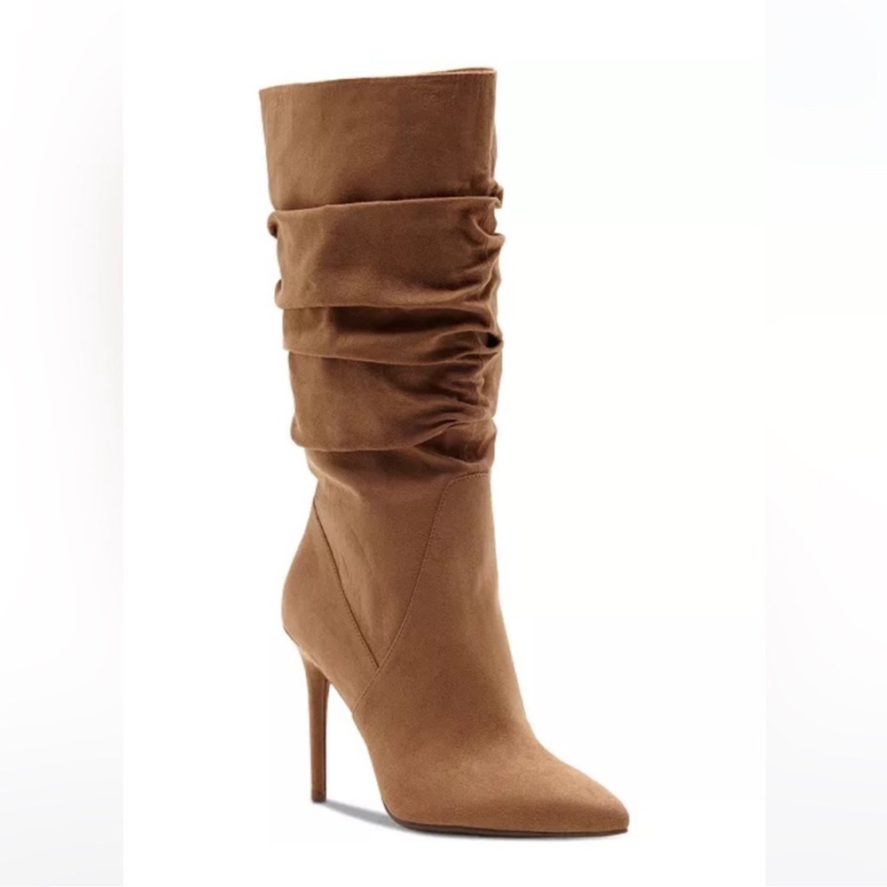 Jessica Simpson Tan Slouch Boots